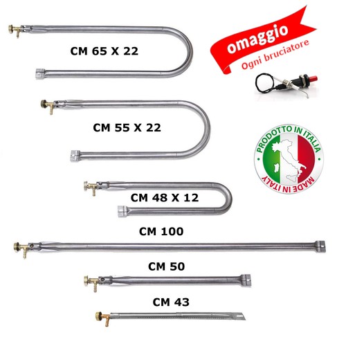 Bruciatore gas gpl metano - a,