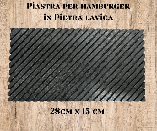 Piastra pietra lavica - piastra, in